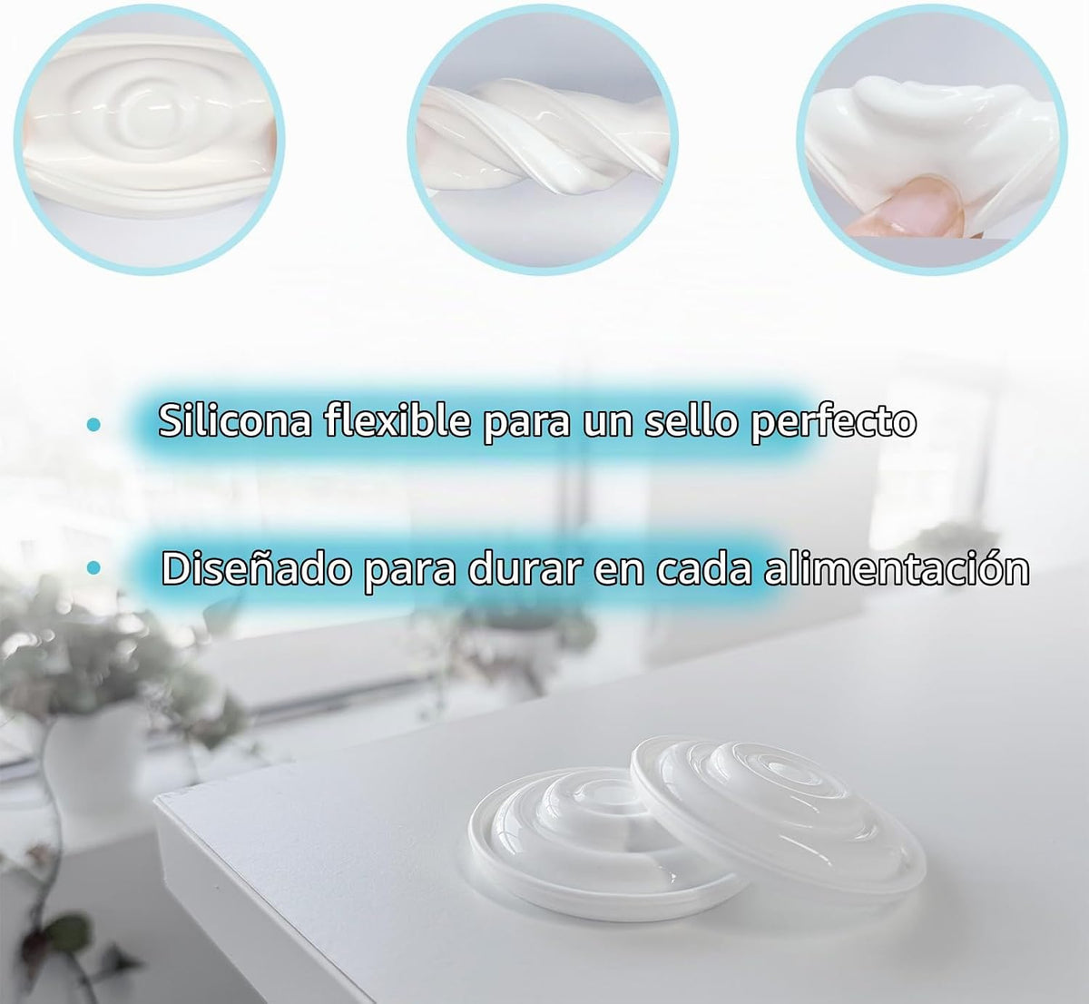 Momstouch Piezas de extractor de leche para Spectra S1\/S2\/9 Plus...