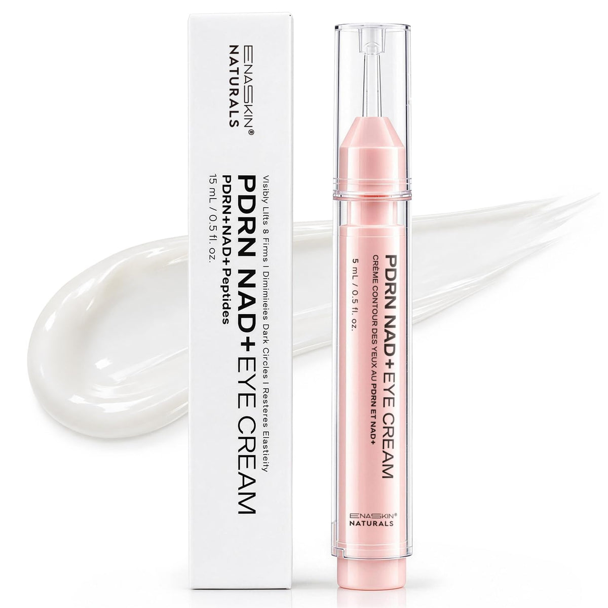 ENASKIN NATURALS PDRN &amp; NAD+ Crema de ojos antienvejecimiento c...