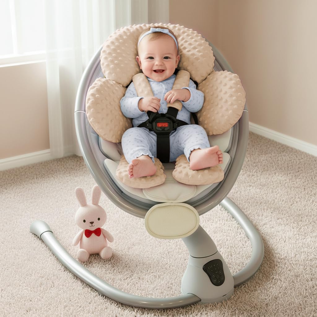 Pro Goleem Inserto de asiento de automóvil infantil, soporte para e...