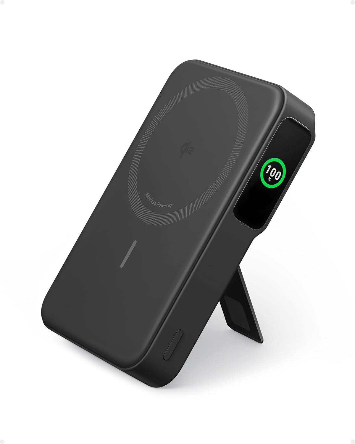 Anker MagGo Power Bank, cargador portátil máximo de 15 W con certif...
