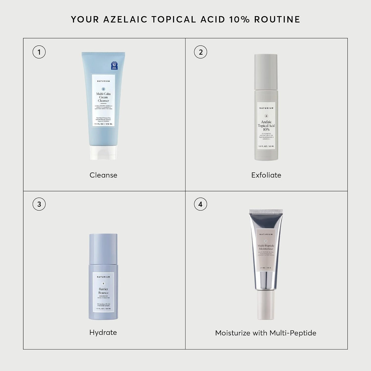 Naturium Ácido Azelaico Tópico 10%, tratamiento de belleza para el...