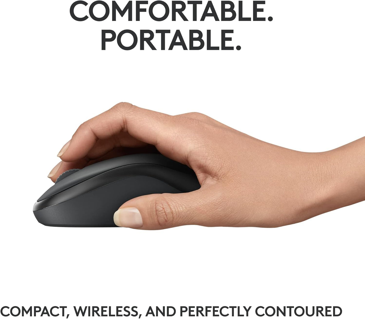 Logitech Ratón Bluetooth silencioso M240, inalámbrico, compacto, po...