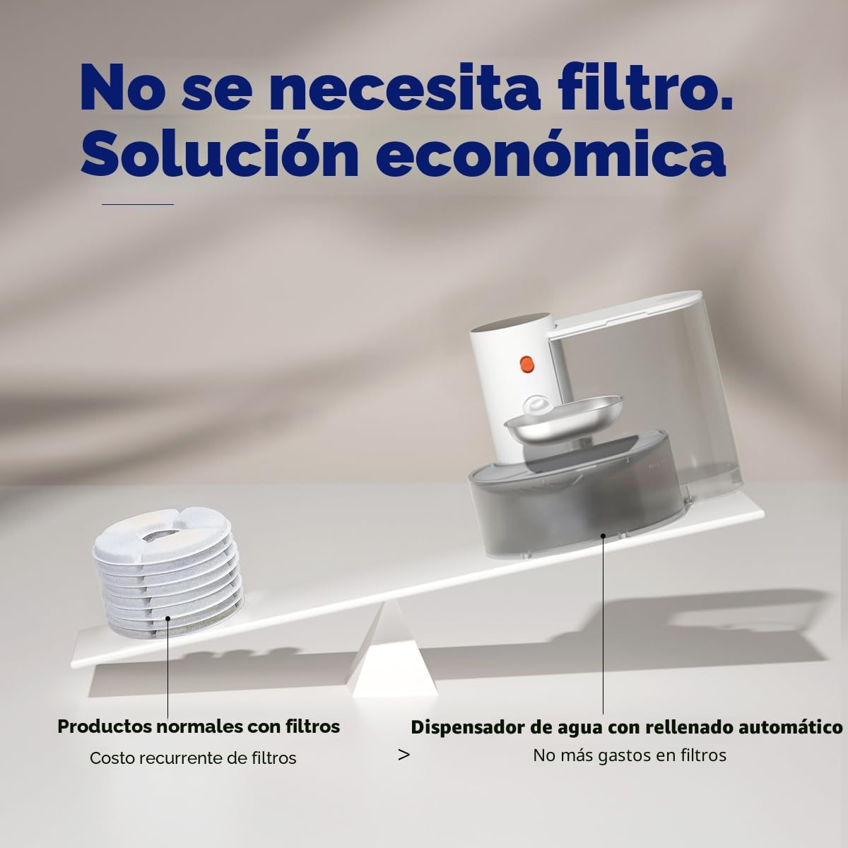 Petgravity Dispensador de agua Smart Cat \u2013 Tazón de agua de ac...