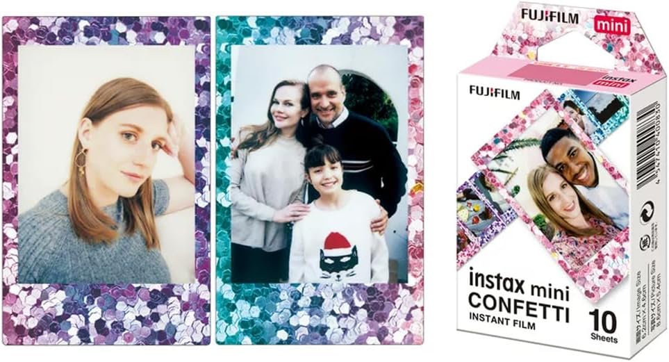 Fujifilm Instax Confetti Mini Film 10 Exposiciones | Compatible con...