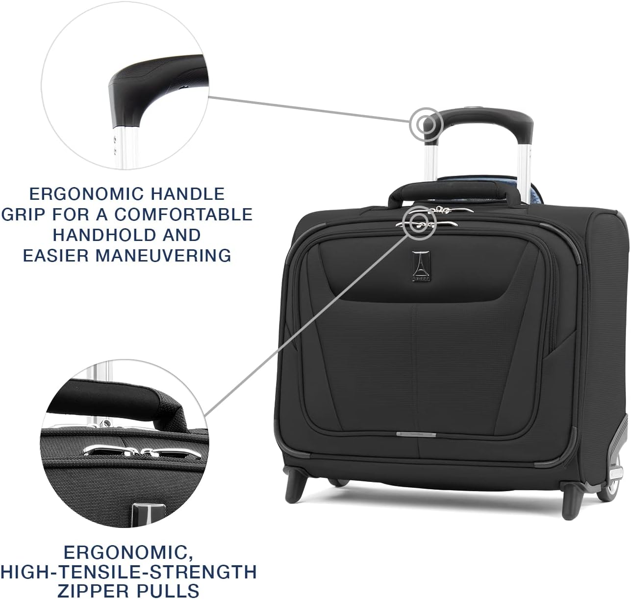 Travelpro Maxlite 5 Softside - Bolso ligero con ruedas para debajo...