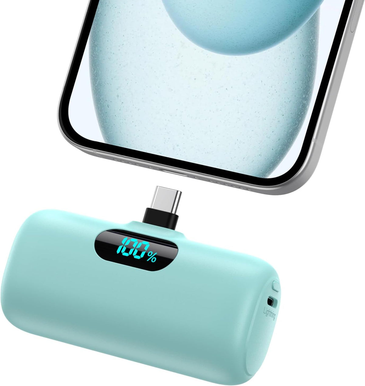 Mini cargador portátil USB C, batería de carga rápida PD de 5000 mA...