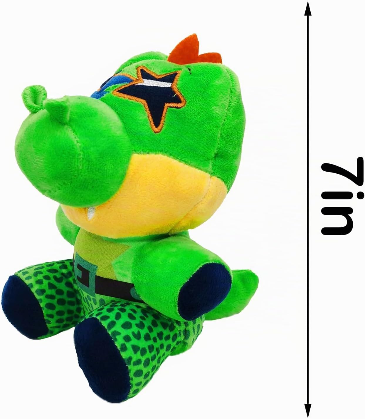 Juguete de peluche de cocodrilo verde, juguete de peluche de caimán...