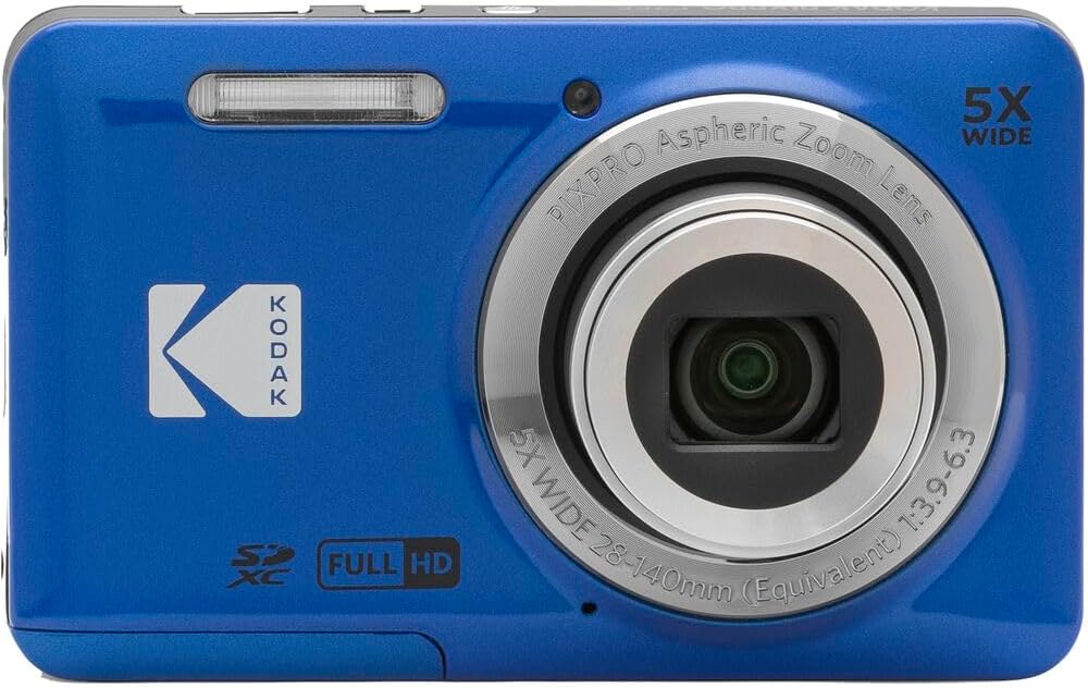Kodak PIXPRO FZ55 - Cámara digital, punto y disparo compacto de 16...
