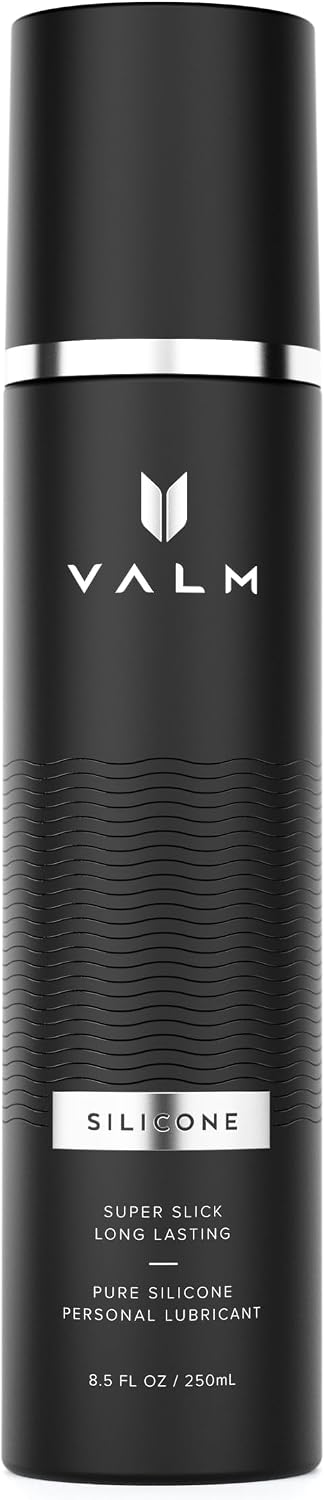 Valm Lubricante de silicona, lubricante personal de larga duración,...