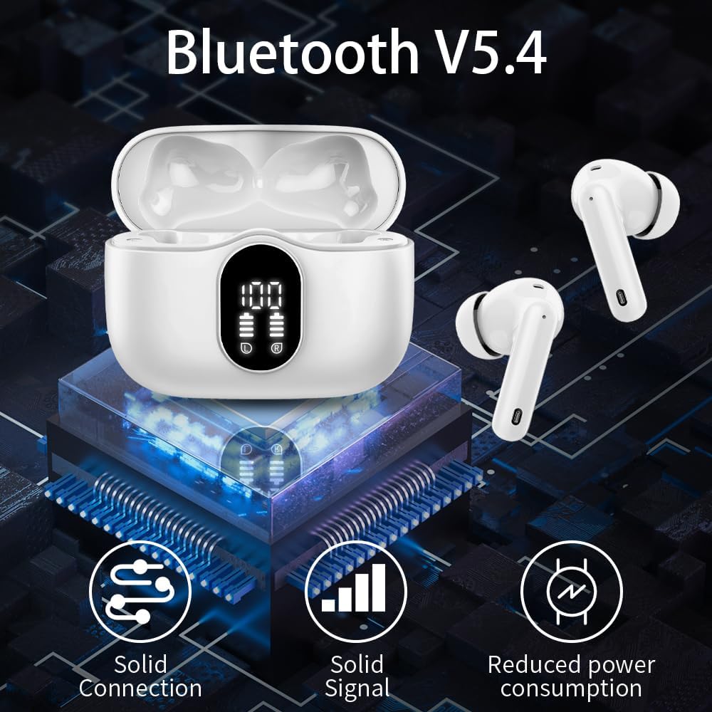 Auriculares inalámbricos verdaderos Auriculares Bluetooth Auricular...