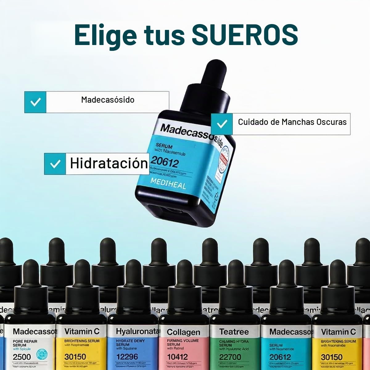 Mediheal Madecassoside Serum de Reparación 1.35 fl.oz - Cuidado de...