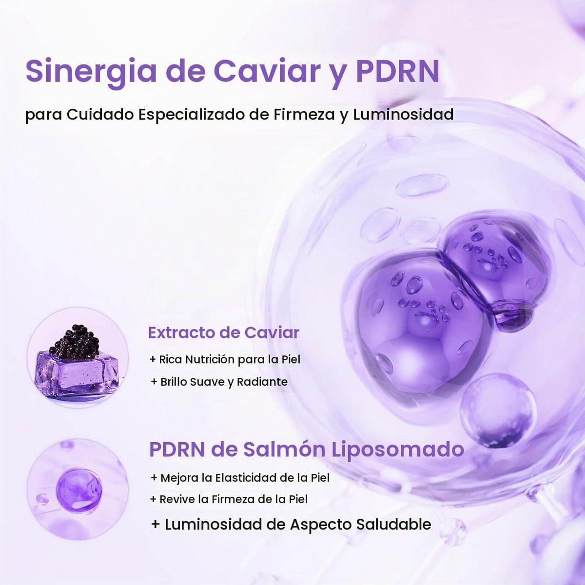 BIODANCE Caviar PDRN Suero, suero facial hidratante y nutritivo con...