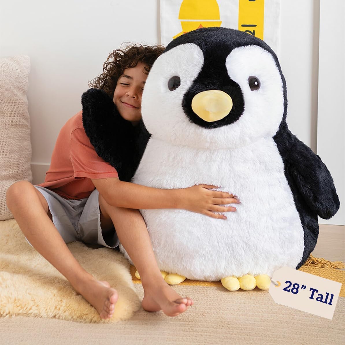 Vermont Teddy Bear Peluche de pingüino gigante 2.3FT | USA Bear Hos...