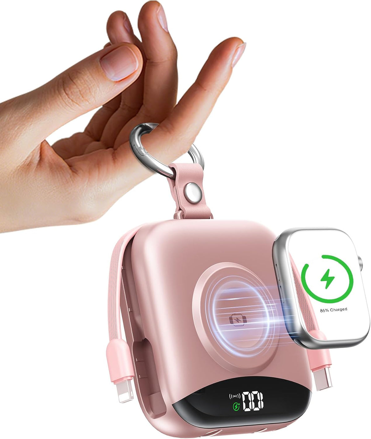 BLJIB Cargador portátil 10000mAh 22.5W Banco de energía incorporado...