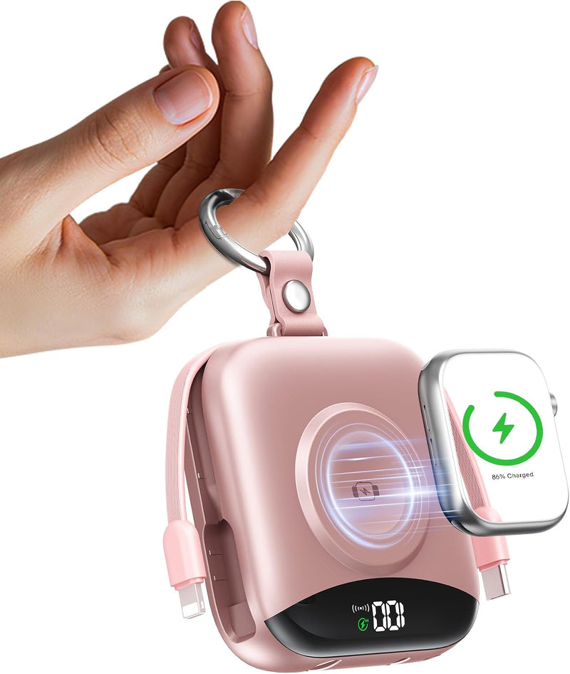 BLJIB Cargador portátil 10000mAh 22.5W Banco de energía incorporado...