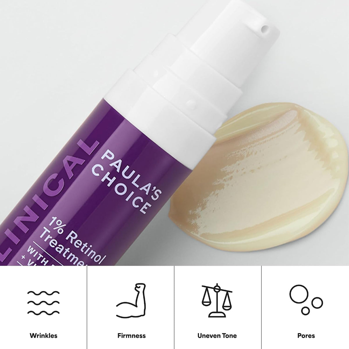 Paula's Choice CLÍNICA 1% Retinol Crema Tratamiento | Suero facial...