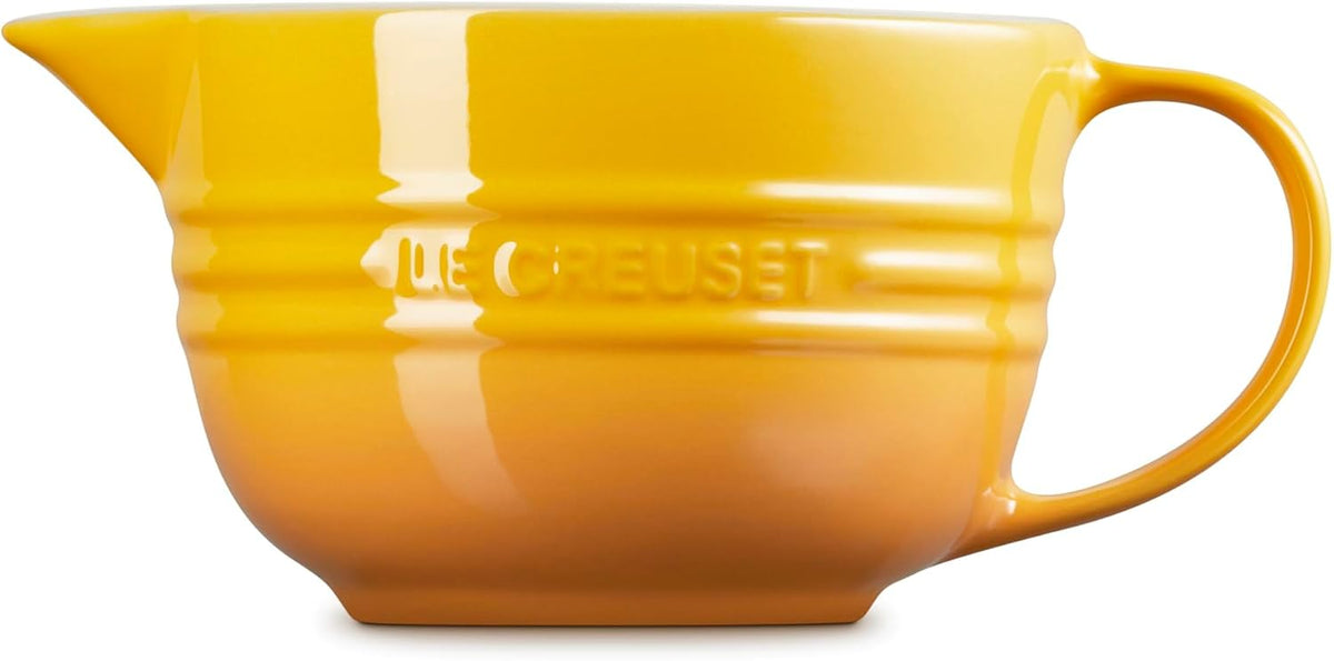 Le Creuset Cuenco de masa Signature de gres, 2 cuartos de galón., N...