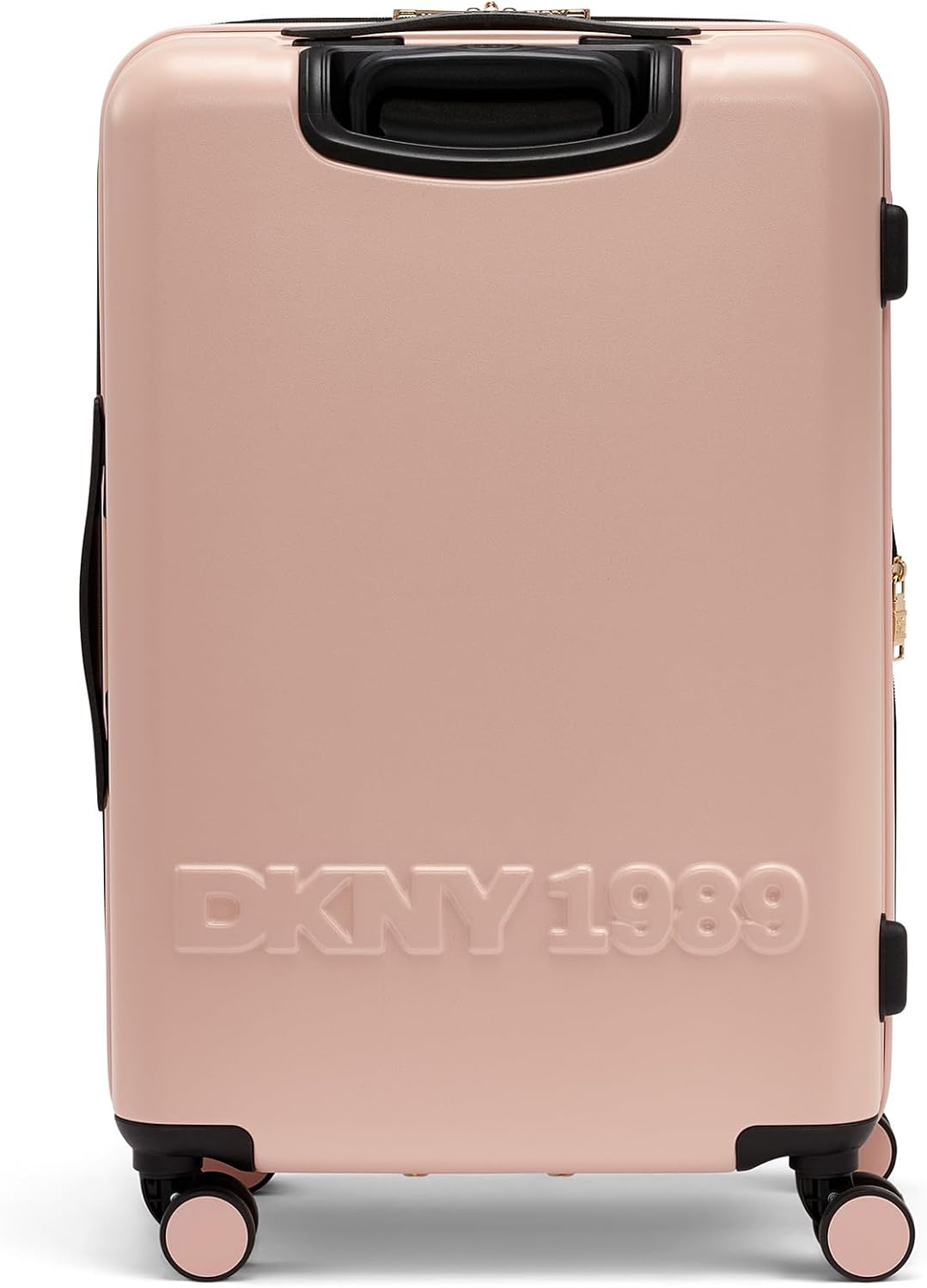 DKNY Amazon Exclusive On the Go - Equipaje a cuadros de 25 pulgadas...
