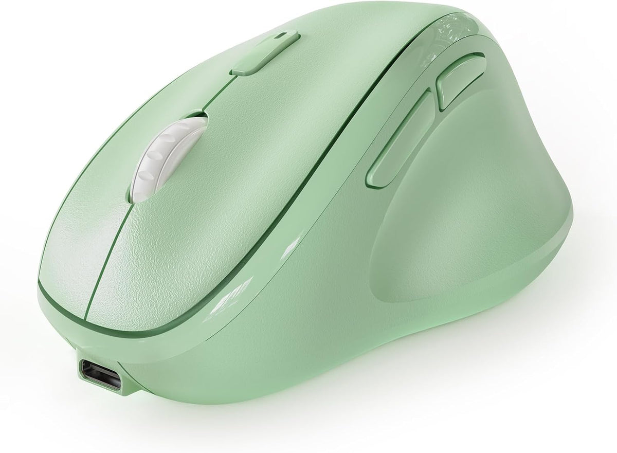 Micropack Mouse Ergonómico Vertical Inalámbrico Bluetooth para Lapt...