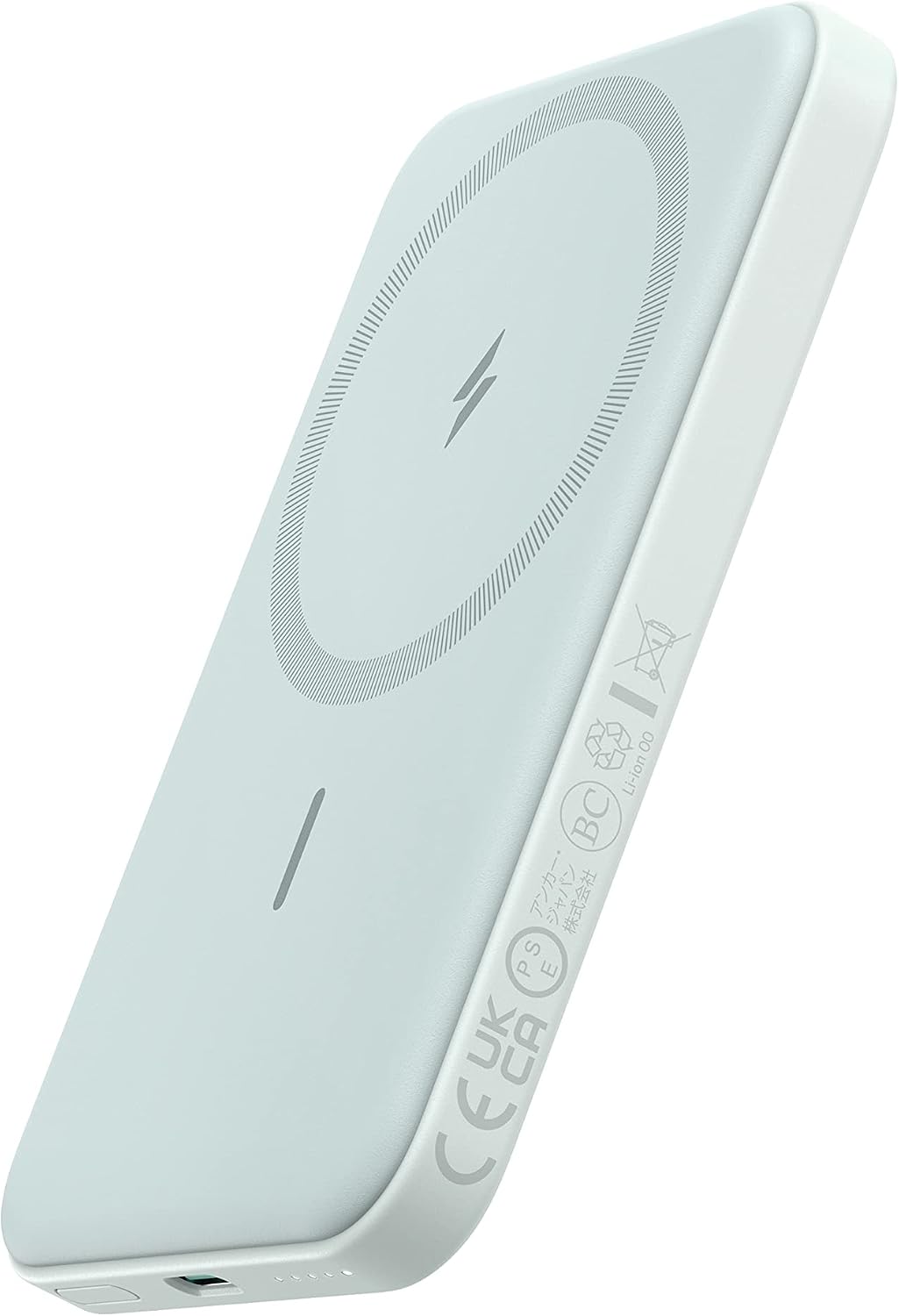 Anker 621 MagGo Power Bank, cargador portátil magnético de 5,000 mA...