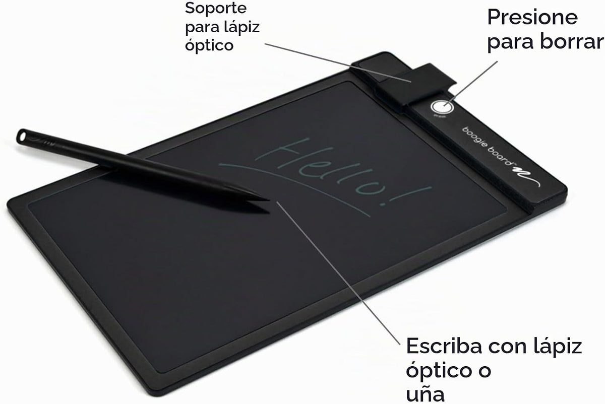 Boogie Board Basics Tabla de Escritura Reutilizable - Tableta de Di...