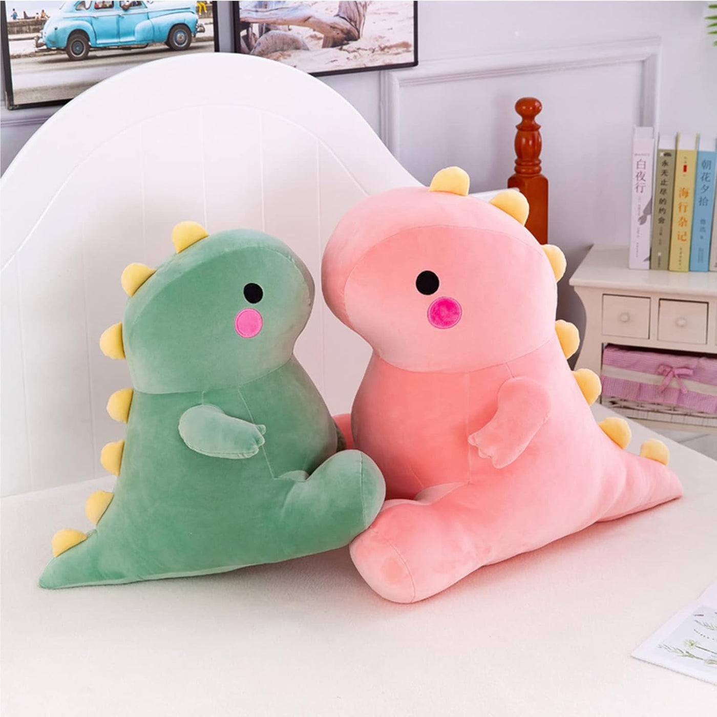 DUANMUL Juguetes de peluche de dinosaurio lindos, juguetes de anima...