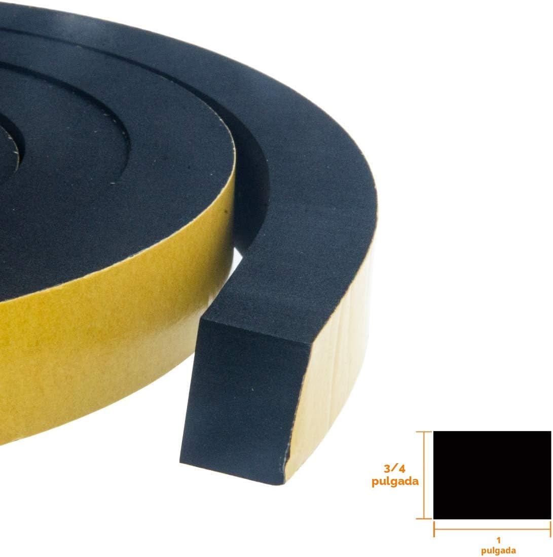 CloudBuyer Burletes de Espuma Paquete de 2, 1 Pulgada de Ancho X 3\...