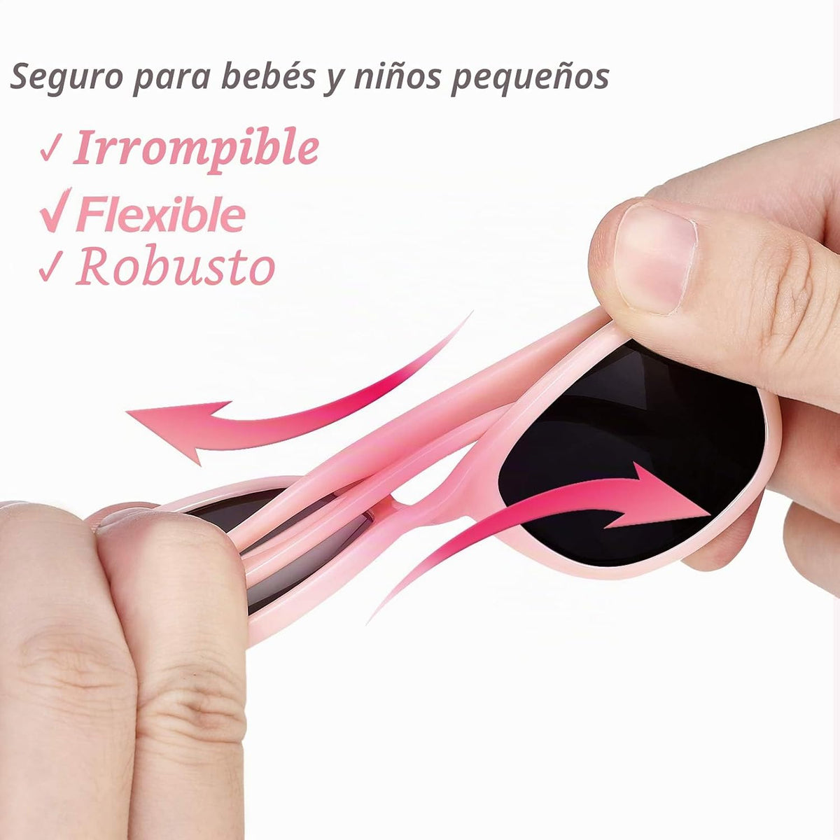 Nacuwa Gafas de sol para bebé, 100% a prueba de rayos UV, para bebé...