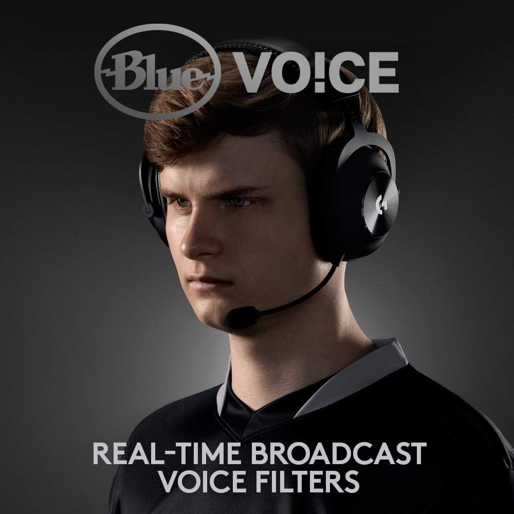 Logitech G PRO X Auriculares inalámbricos Lightspeed para juegos +...