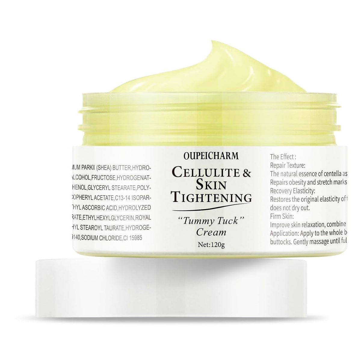 Crema eliminadora de estrías para el embarazo, mantequilla de vient...