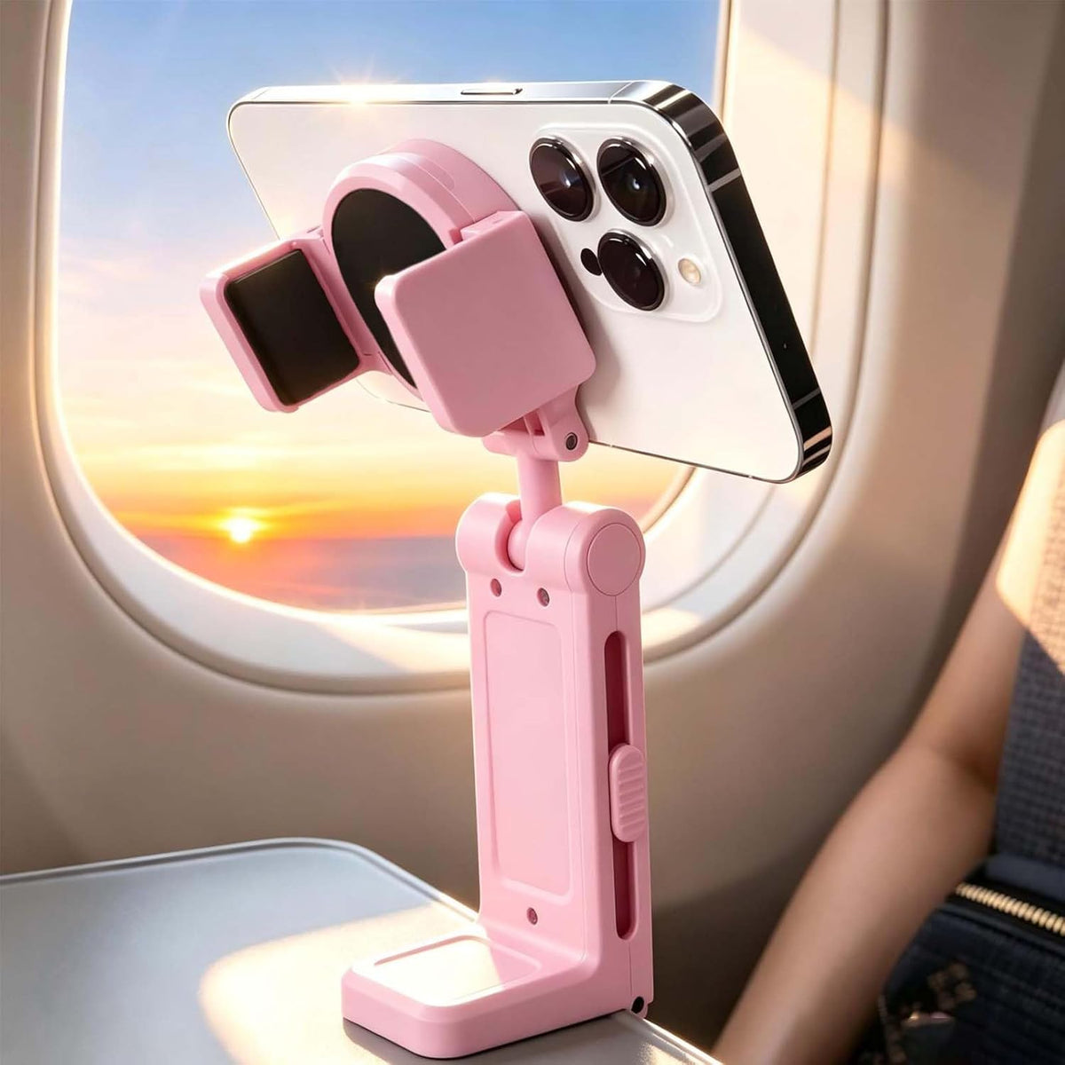 Soporte magnético para teléfono con clip, rotación de 360°, soporte...