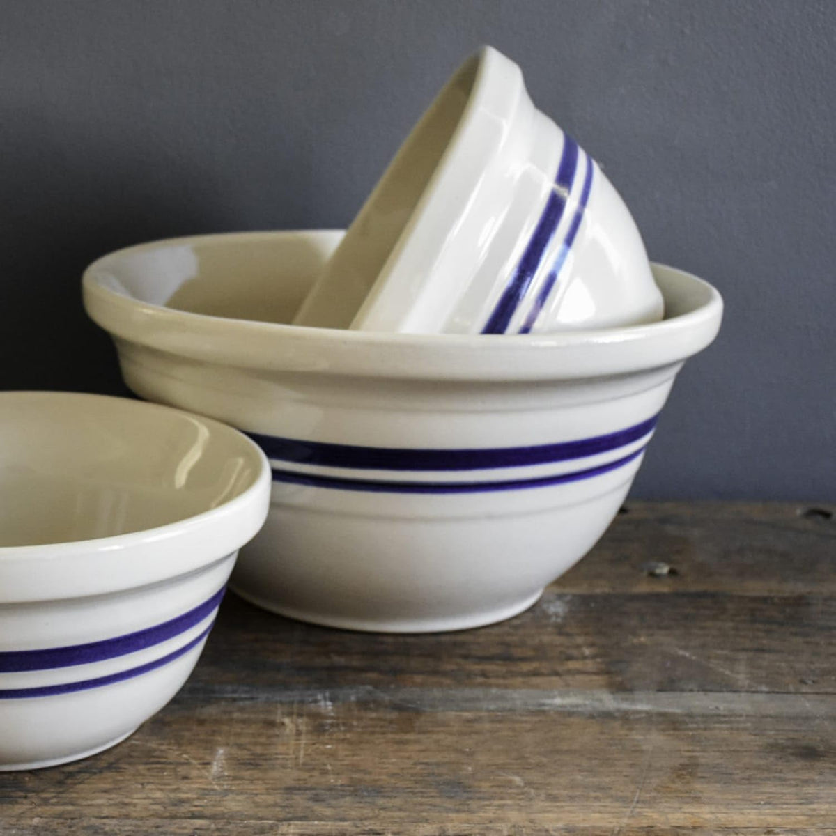 Ohio Stoneware Tazón para mezclar Dominion de 12"
