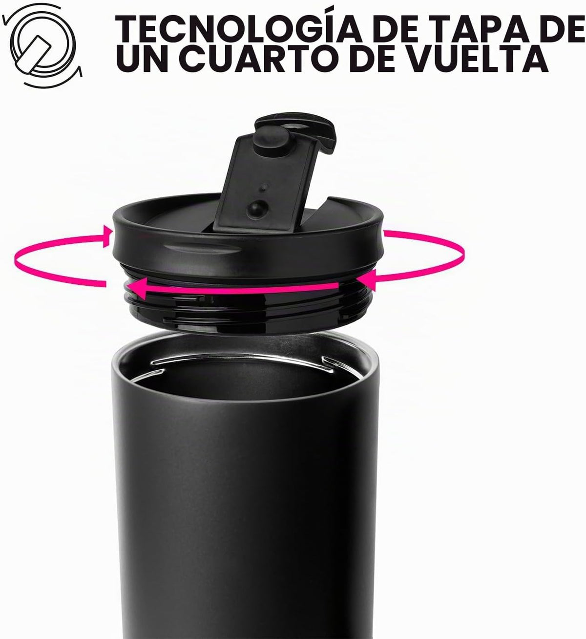 Simple Modern, Colección Trek - Vaso térmico de acero inoxidable de...