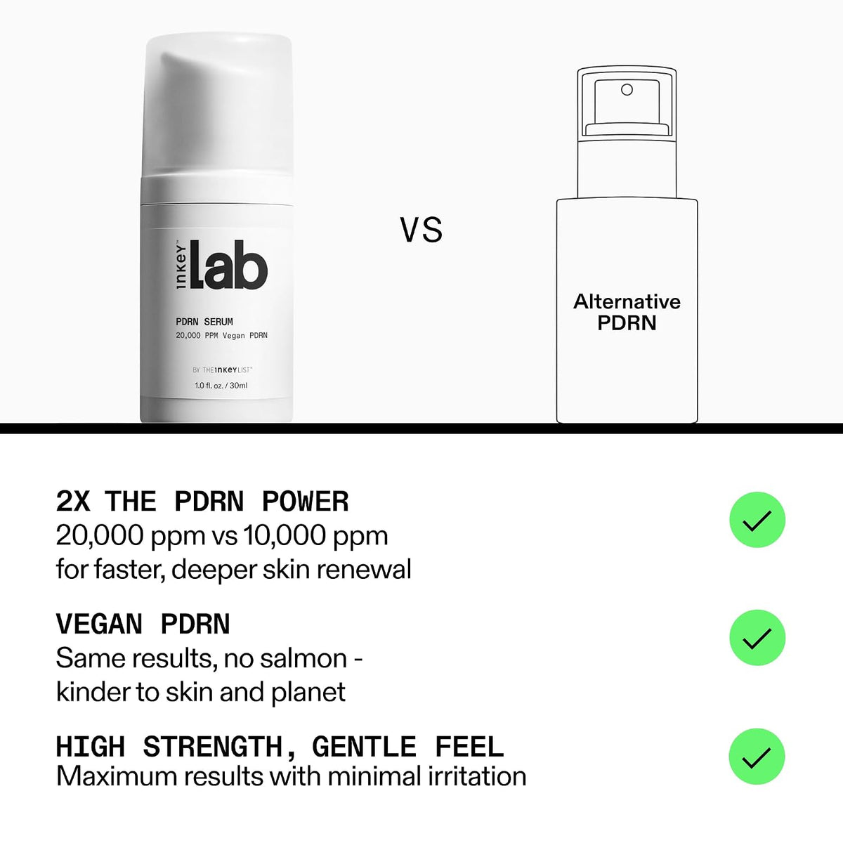 El suero INKEY List Lab PDRN 1.01 fl oz | El suero PDRN vegano al 2...