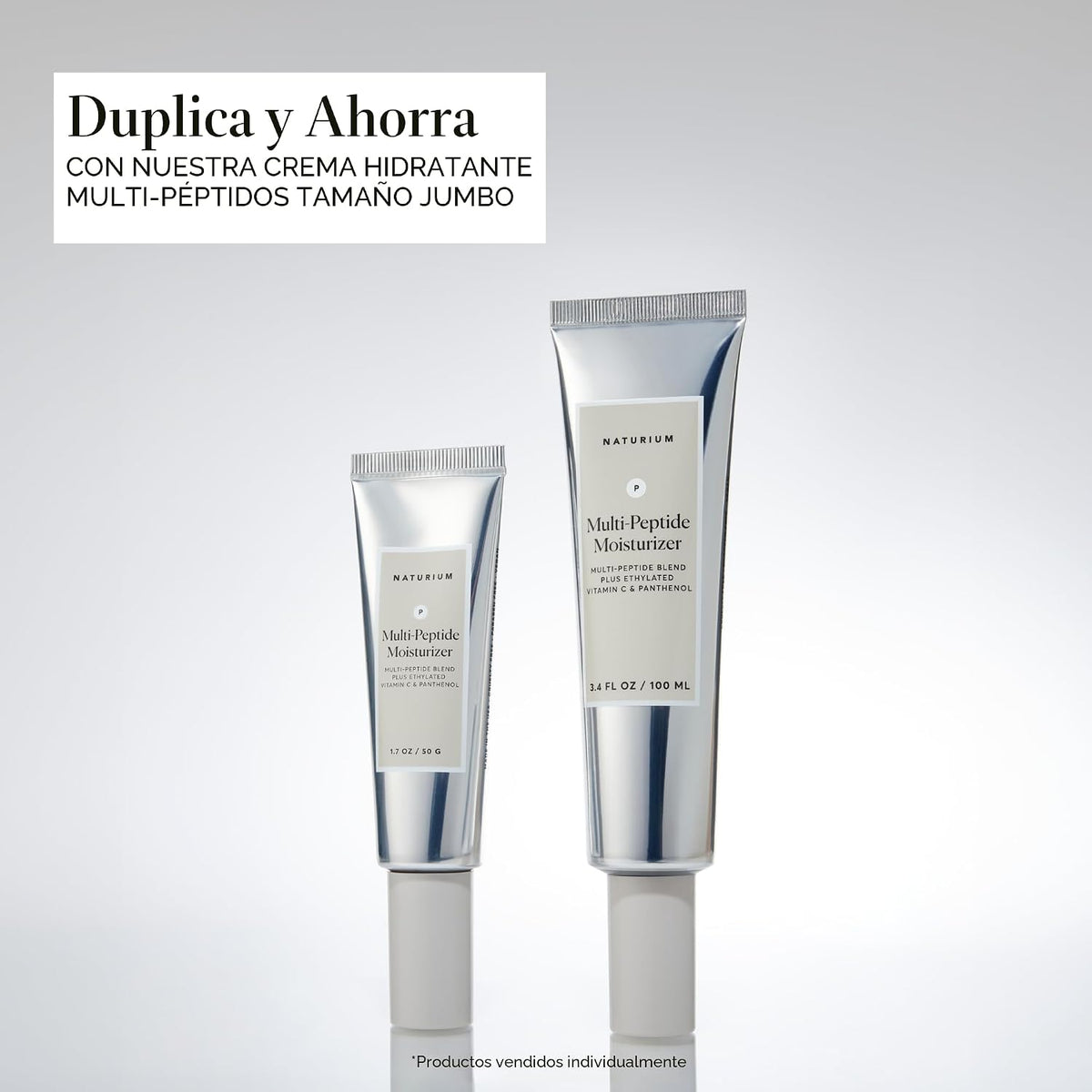 Naturium Multi-Péptido Hidratante, Cuidado de la Piel Hidratante y...