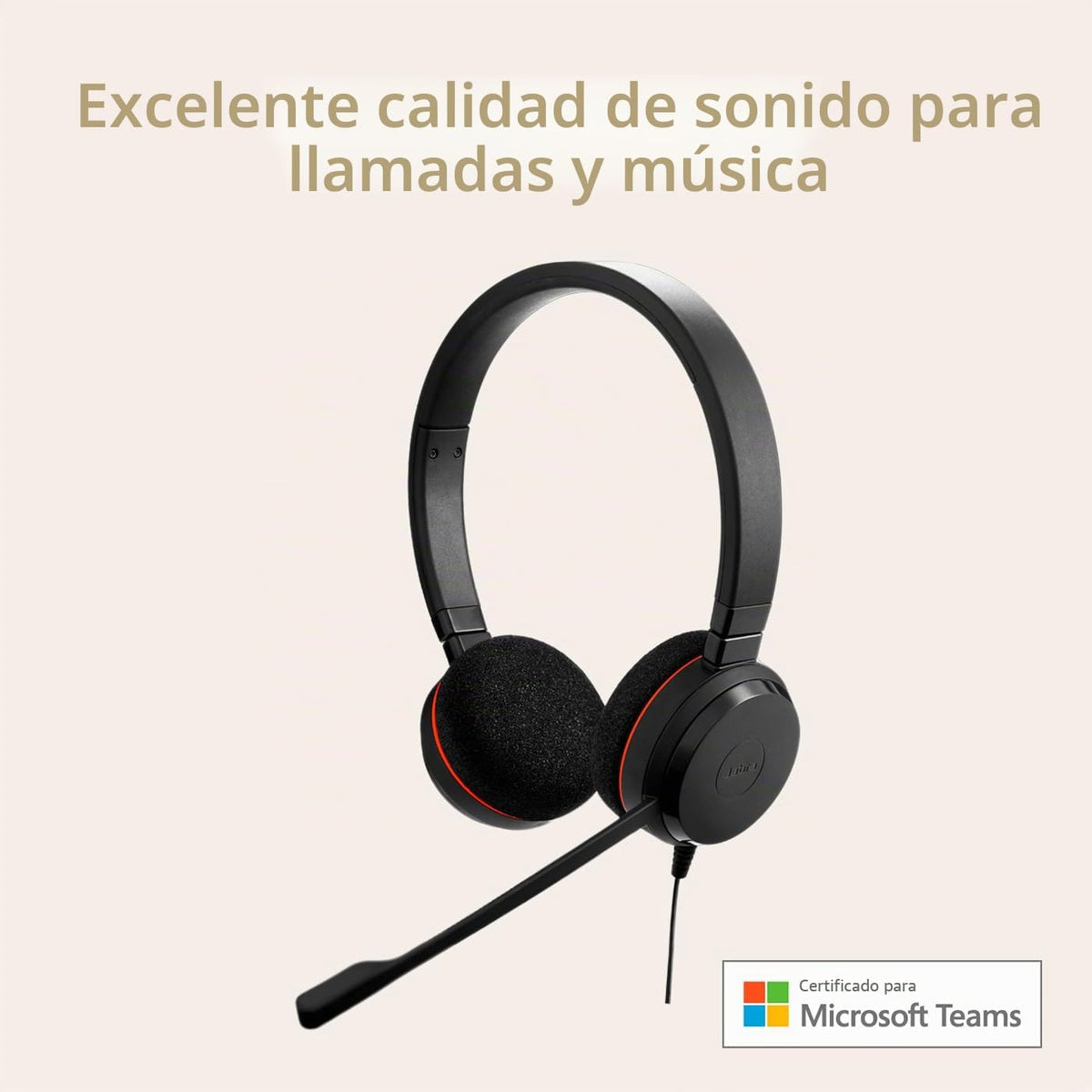 Jabra Evolve 20 Auriculares con cable (edición 2025) con USB-A\/USB...