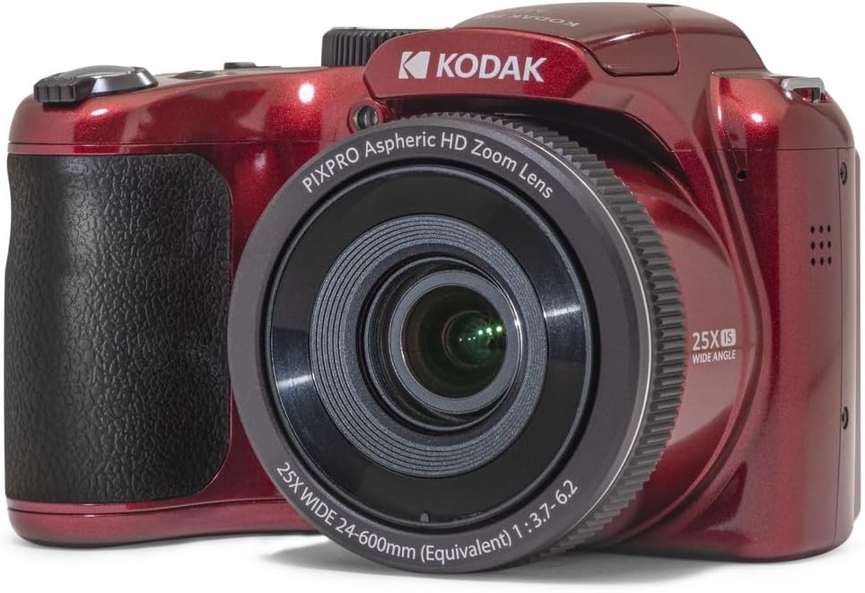 KODAK PIXPRO AZ255 - Cámara digital de 16 MP, zoom óptico 25x, AA,...