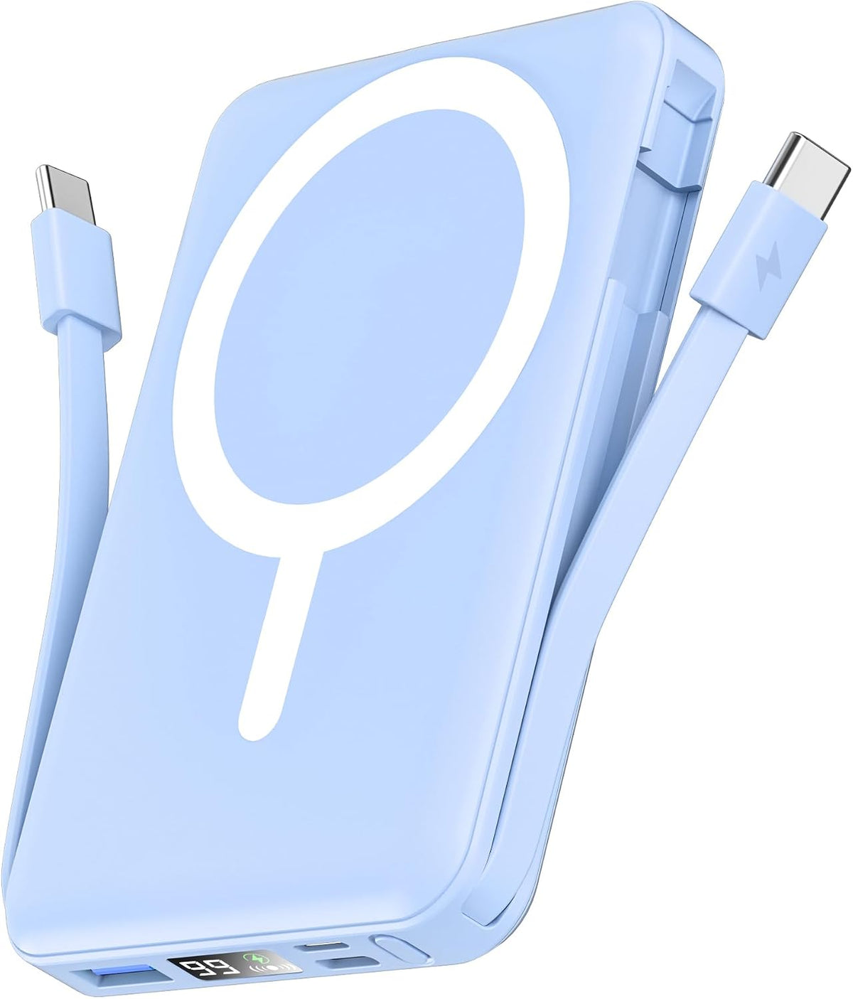 podoru para Magsafe Power Bank, cargador portátil magnético de 1000...