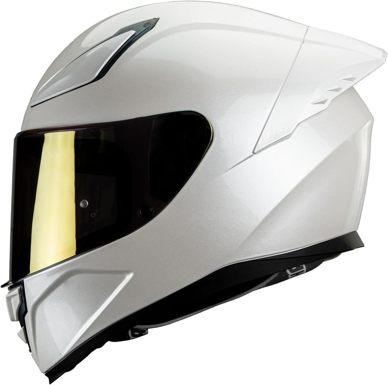HAX Onix Cascos de Motocicleta de Cara Completa Aprobados por DOT,...