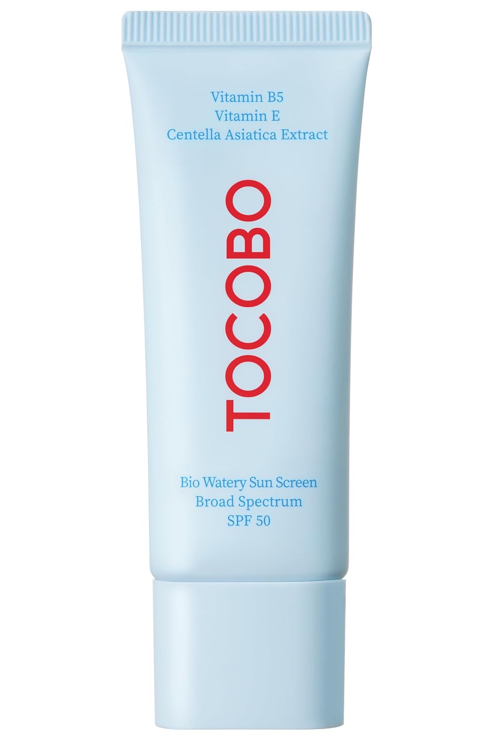 TOCOBO - Crema solar acuosa biológica SPF 50, protector solar corea...