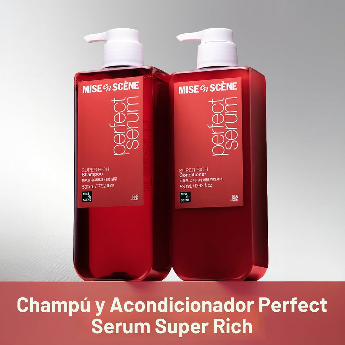 Mise En Scene Perfect Serum Champú súper rico | Champú coreano para...