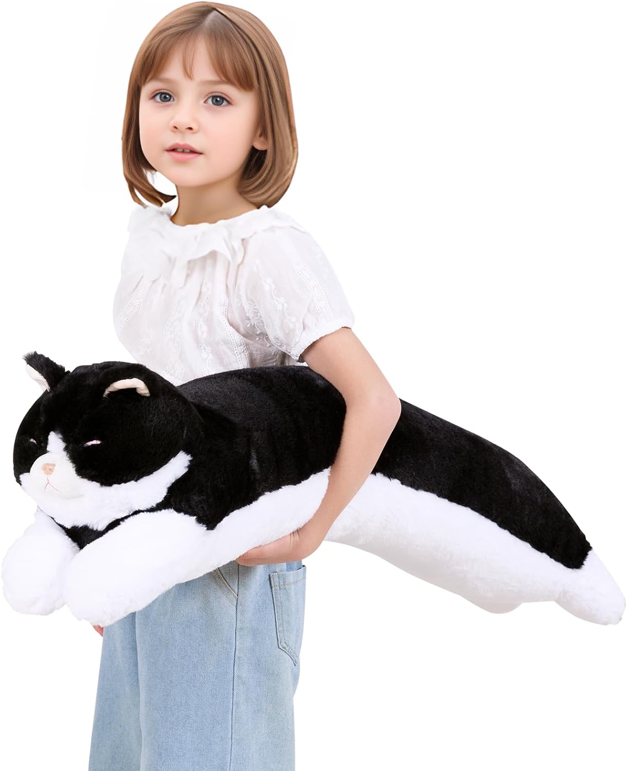 Juguete de peluche grande de 32 pulgadas, almohada grande de peluch...
