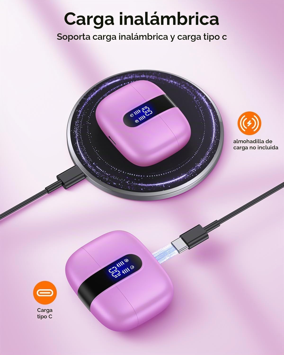 TAGRY Auriculares Bluetooth Verdaderamente Inalámbricos Auriculares...