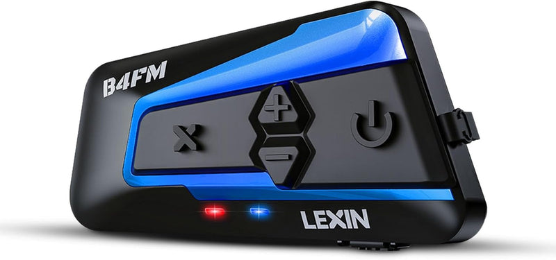 LEXIN 1 unidad LX-B4FM motocicleta intercomunicador, sistema univer...