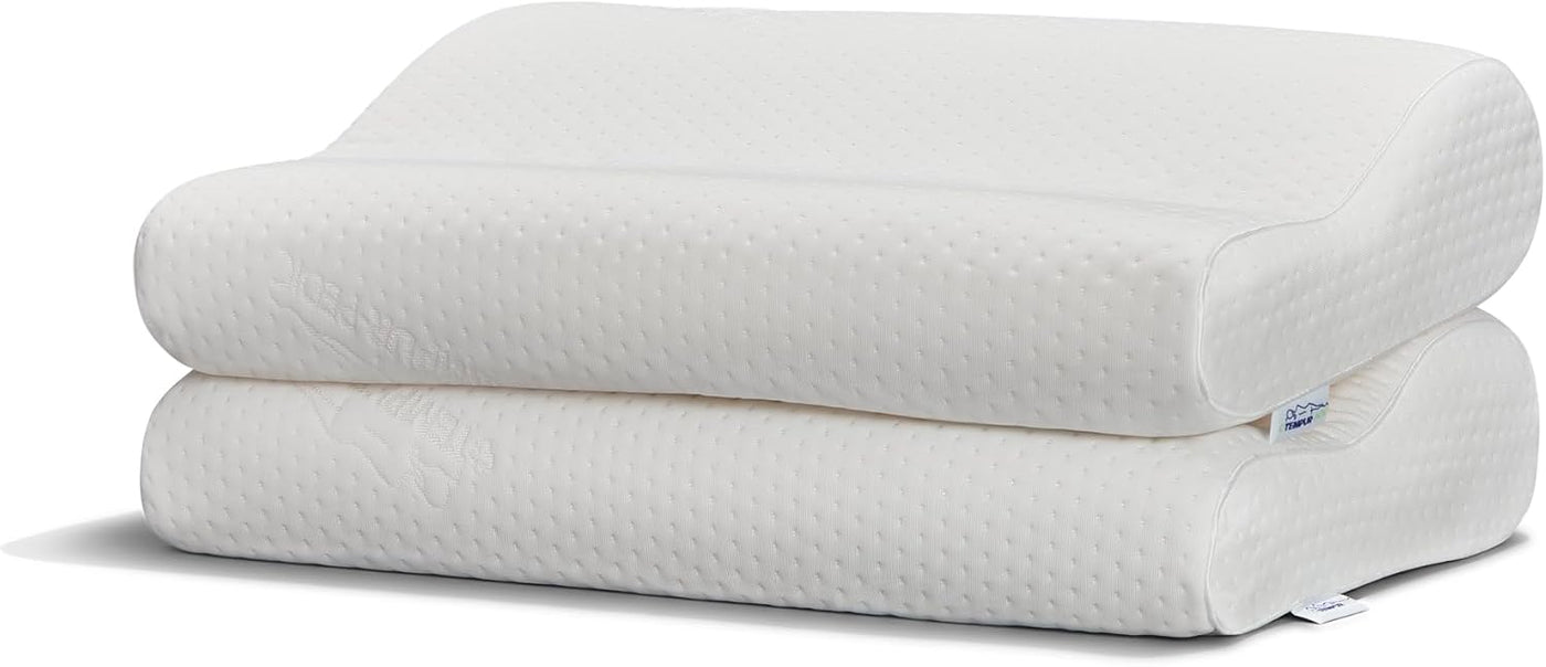 TEMPUR-Pedic, Almohada estándar TEMPUR-cuello, perfil medio, paquet...