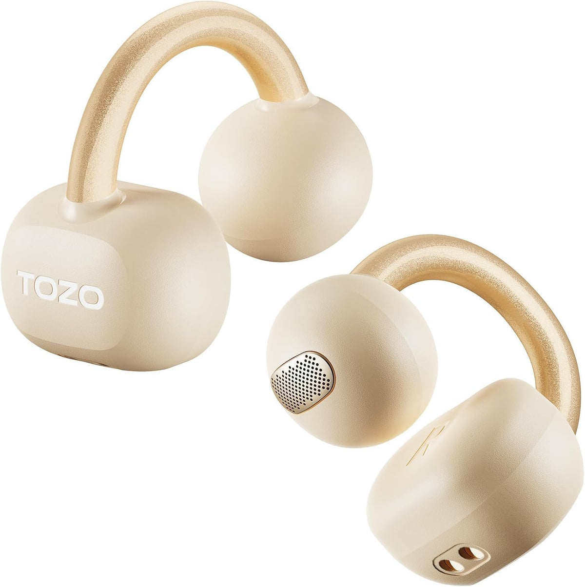 TOZO OpenEarRing - Auriculares de oreja abierta 40H Bluetooth 5.4 l...