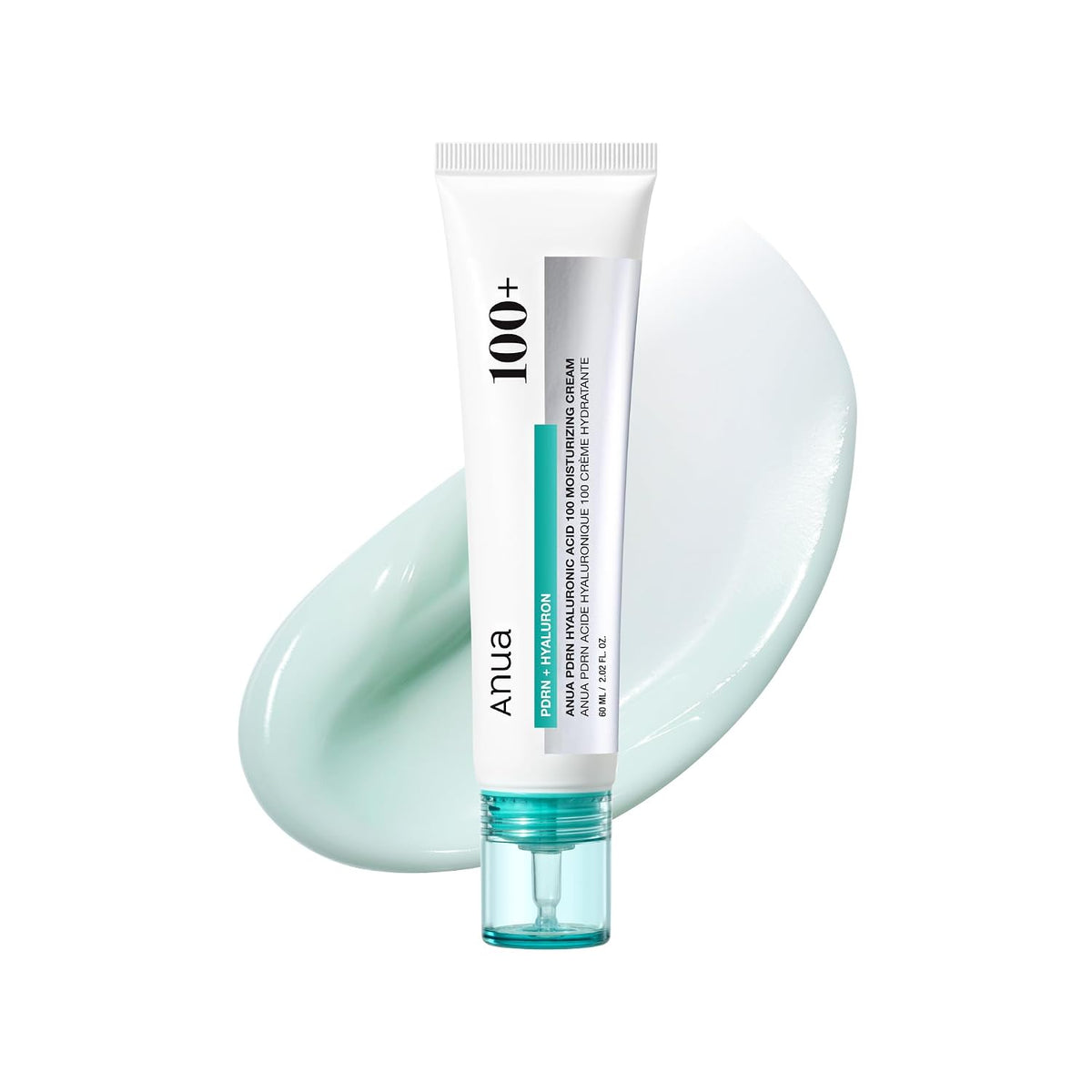 ANUA PDRN Crema hidratante de ácido hialurónico 100, 2.02 fl oz | H...