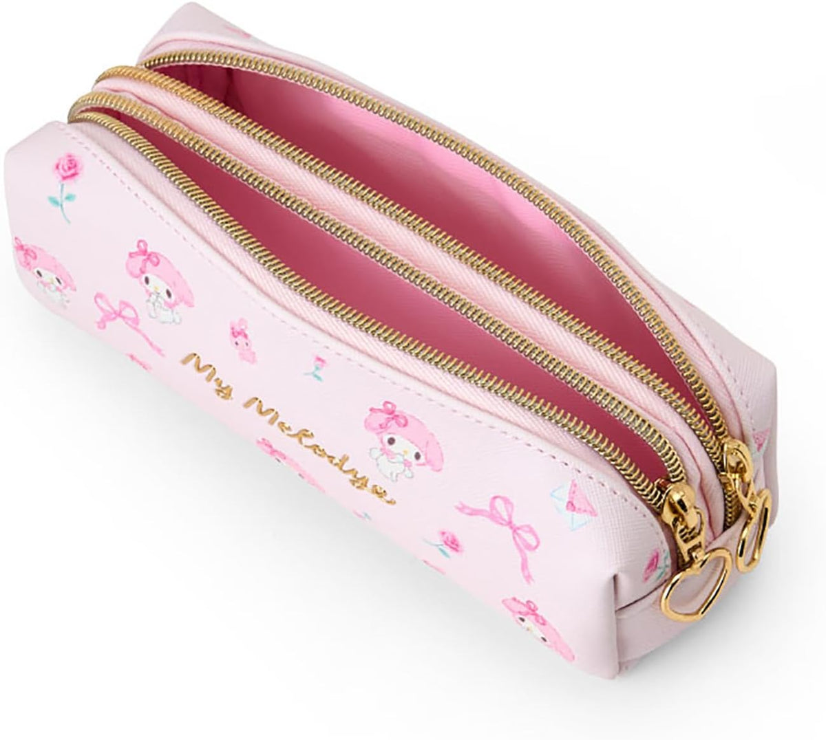 Sanrio My Melody 534595 - Estuche para bolígrafo con doble cremallera
