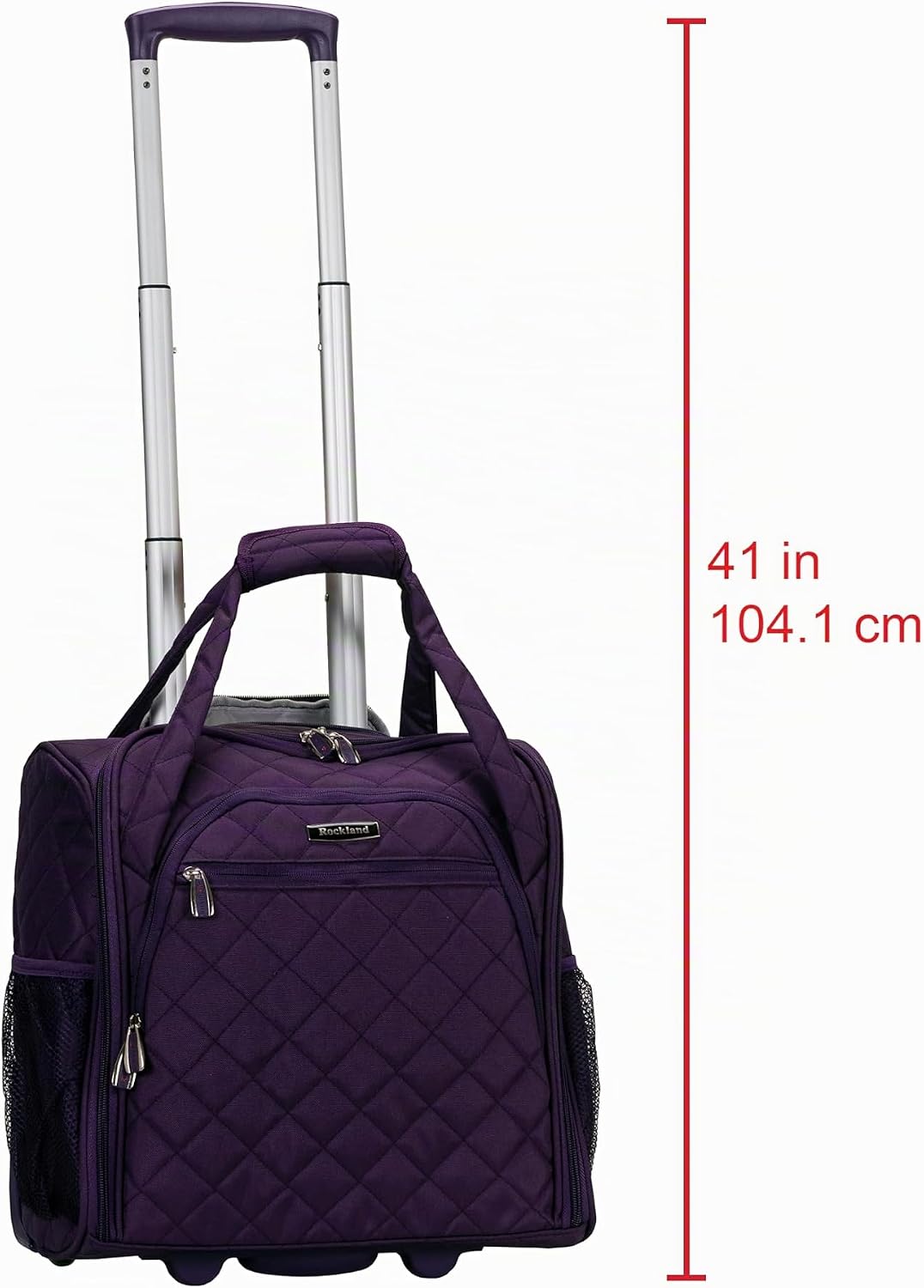 Rockland Melrose - Maleta con ruedas, de porte vertical, para caber...