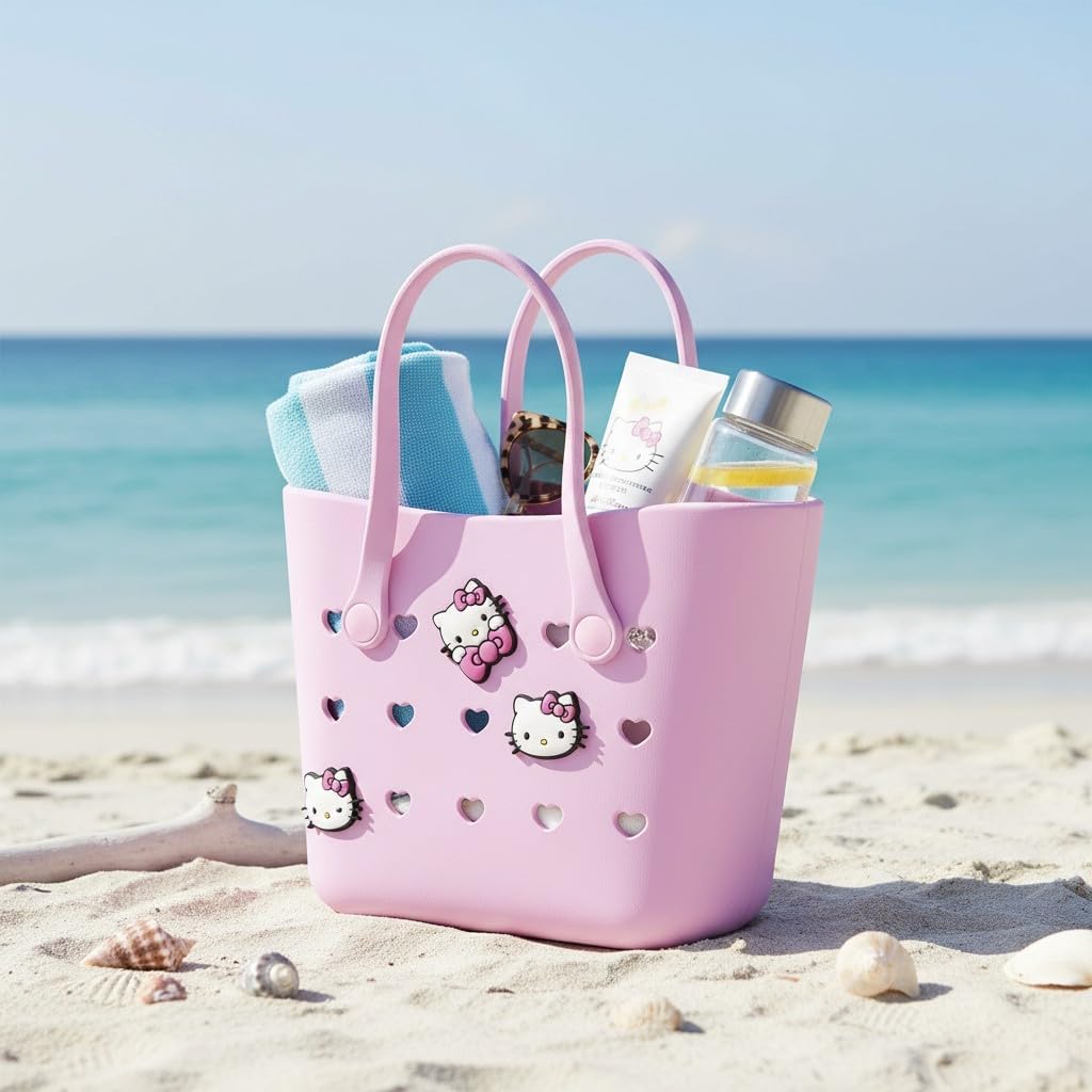 Fast Forward Sanrio Hello Kitty o Disney Stitch Mini bolsa de goma...